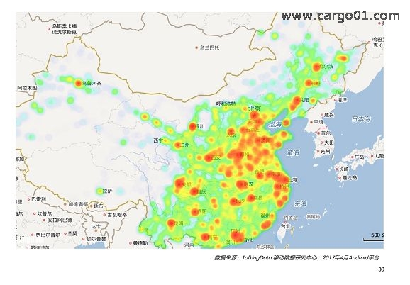 西部主要集中在成都,重庆一带.图片